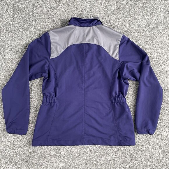 NIKE Golf Women's 1/4 Zip Pullover Jacket Windbreaker Purple Size Medium - Picture 3 of 11